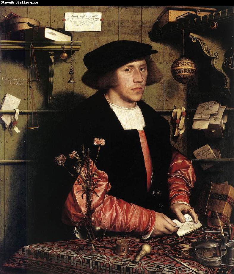 HOLBEIN, Hans the Younger Portrait of the Merchant Georg Gisze sg